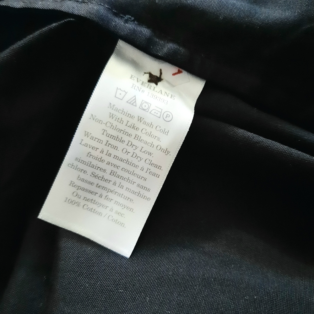 NWOT Everlane The Tiered Midi Dress Black - Size S - Picture 13 of 14